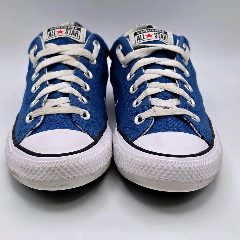 Converse All Star Madison Sneakers Junior 5 Blue Excellent Shark Pirate Print